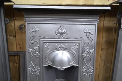 Art Nouveau Bedroom Fireplaces Pair 4205B - Oldfireplaces