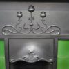 Edwardian Art Nouveau Tiled Fireplace 4209TC - Oldfireplaces