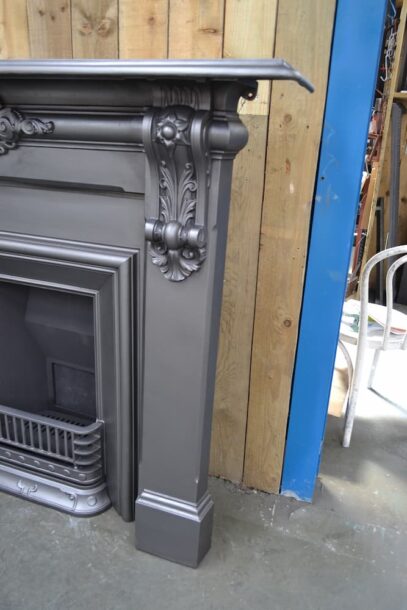 Victorian Cast Iron Fire Surround 4221CS - OldfireplacesVictorian Cast Iron Fire Surround 4221CS - Oldfireplaces