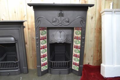 Art Nouveau Tiled Fireplaces 4225TC - Oldfireplaces