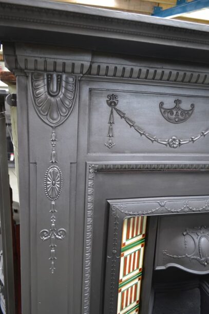 Edwardian Cast Iron Surround 4238CS - Oldfireplaces