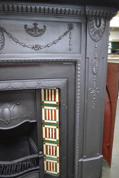 Edwardian Cast Iron Surround 4238CS - Oldfireplaces