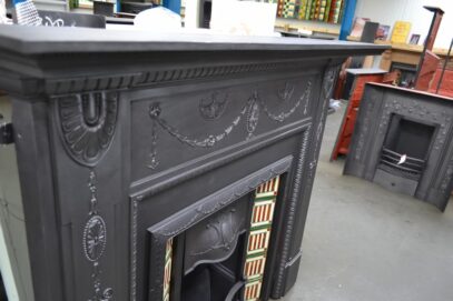 Edwardian Cast Iron Surround 4238CS - Oldfireplaces