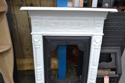 Vintage Victorian Fireplace Painted 4241MC - Oldfireplaces