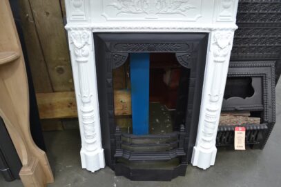 Vintage Victorian Fireplace Painted 4241MC - Oldfireplaces