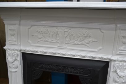 Vintage Victorian Fireplace Painted 4241MC - Oldfireplaces