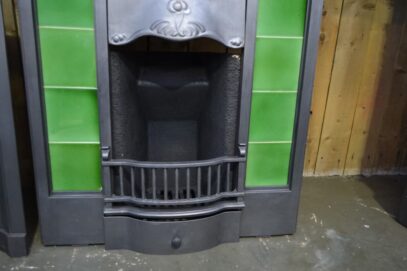 Edwardian Art Nouveau Tiled Fireplace 4209TC - Oldfireplaces