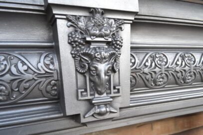 Victorian Rams Head Surround 4252CS - Oldfireplaces