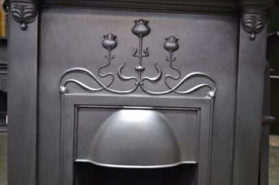 Vintage Art Nouveau Fireplace 4266MC - Oldfireplaces