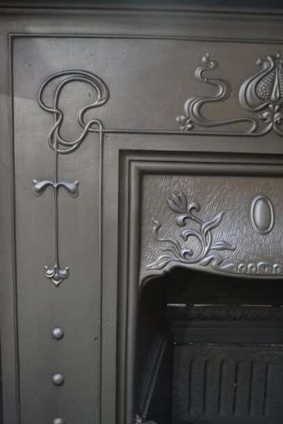 Art Nouveau Combination Fireplace 4277LC - Oldfireplaces
