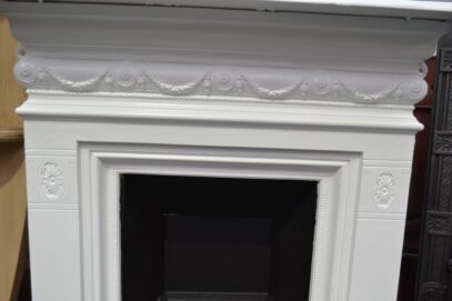 Painted Victorian Bedroom Fireplace 4282B - Oldfireplaces