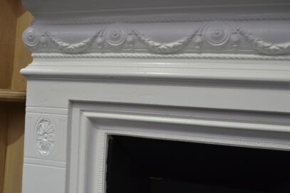 Painted Victorian Bedroom Fireplace 4282B - Oldfireplaces