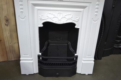 Late Victorian Early Edwardian Painted Fireplace 4284MC - Oldfireplaces