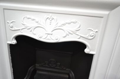 Late Victorian Early Edwardian Painted Fireplace 4284MC - Oldfireplaces