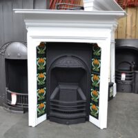 Small Victorian Fireplace Tiled 4582TC - Oldfireplaces