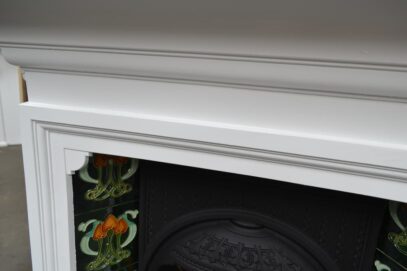 Small Victorian Fireplace Tiled 4582TC - Oldfireplaces