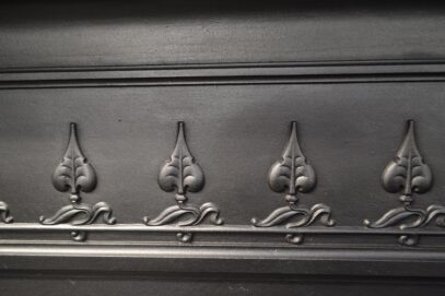 Art Nouveau Tiled Fireplace Combination 4279TC - Oldfireplaces