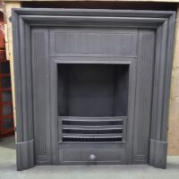 Antique Cast Iron Grate and Fire Surround 4287CSI - Oldfireplaces