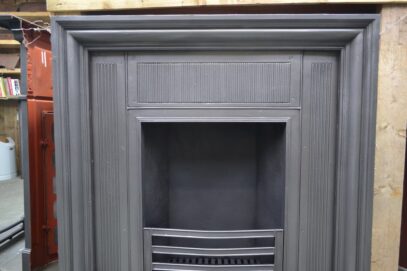 Antique Cast Iron Grate and Fire Surround 4287CSI - Oldfireplaces