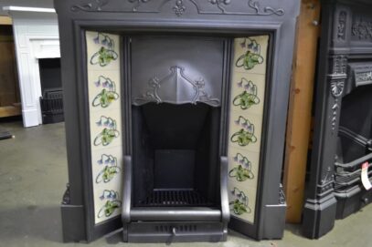 Art Nouveau Tiled Combination Fireplace 4289TC - Oldfireplaces