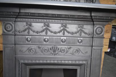 Victorian Fireplace with Overmantle Mirror 4290LC - Oldfireplaces
