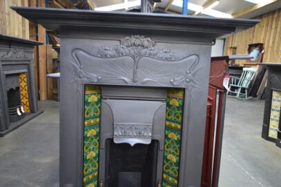 Arts & Crafts Tiled Fireplace Combination - 4315TC