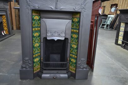 Arts & Crafts Tiled Fireplace Combination - 4315TC