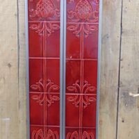 Original Art Nouveau Fireplace Tiles - AN017 Old Fireplaces