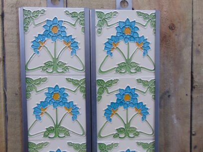 Brighton Reproduction Fireplace Tiles - R017 Old Fireplaces