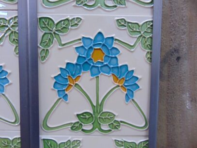 Brighton Reproduction Fireplace Tiles - R017 Old Fireplaces