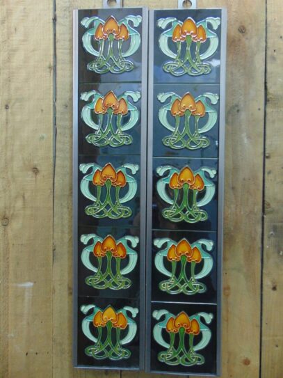 Hemswell Reproduction Fireplace Tiles - R025 Old Fireplaces