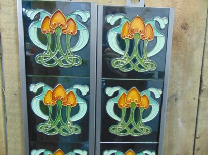 Hemswell Reproduction Fireplace Tiles - R025 Old Fireplaces