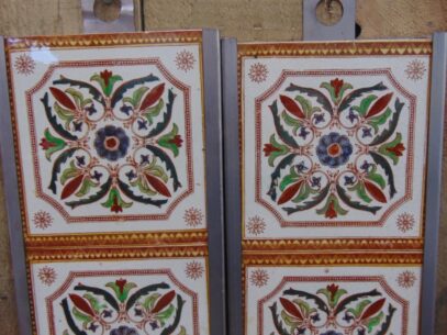 Original Victorian Fireplace Tiles - V012 Old Fireplaces