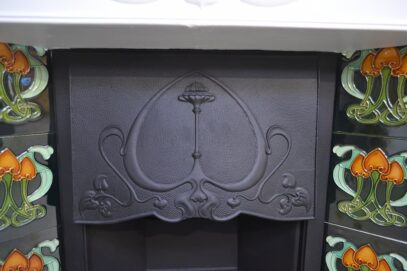 Art Nouveau Tiled Fireplaces 4226TC - Oldfireplaces