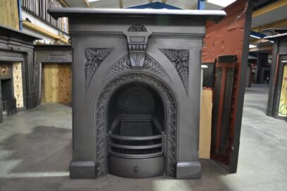 Victorian Cast Iron Fern Fireplace 4249LC - Oldfireplaces