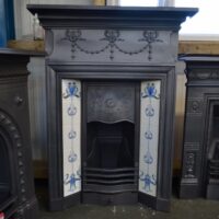 Edwardian Tiled Fireplace Combination 4286TC - Oldfireplaces