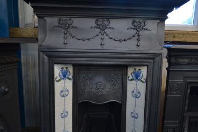 Edwardian Tiled Fireplace Combination 4286TC - Oldfireplaces