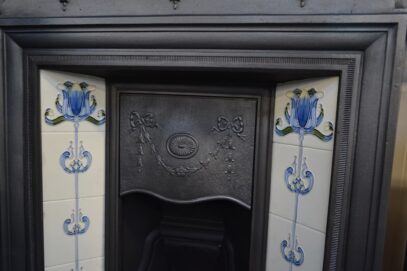 Edwardian Tiled Fireplace Combination 4286TC - Oldfireplaces