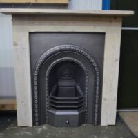 Pair of Antique Pine Fire Surrounds - 4297WS