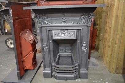 Art Nouveau Bedroom Fireplace 4318B - Oldfireplaces