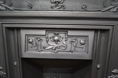 Art Nouveau Bedroom Fireplace 4318B - Oldfireplaces