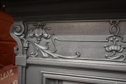 Art Nouveau Bedroom Fireplace 4318B - Oldfireplaces