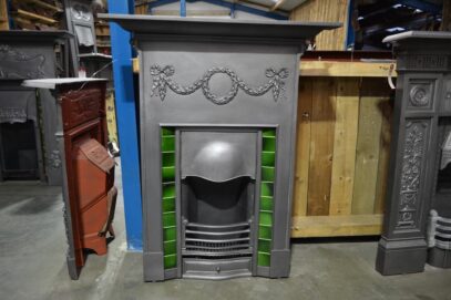 Edwardian Tiled Fireplace Combination - 4320TC