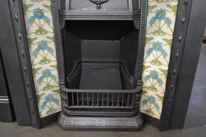 Art Nouveau Tiled Insert 4327TI - Oldfireplaces