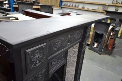 Victorian Tiled Combination Fireplace - 4328TC - Image 10