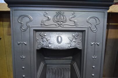 Vintage Art Nouveau Fireplace 4330MC - Oldfireplaces