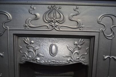 Vintage Art Nouveau Fireplace 4330MC - Oldfireplaces