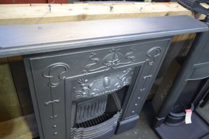 Vintage Art Nouveau Fireplace 4330MC - Oldfireplaces