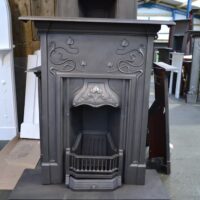 Genuine Art Nouveau Fireplace 4331MC - Oldfireplaces