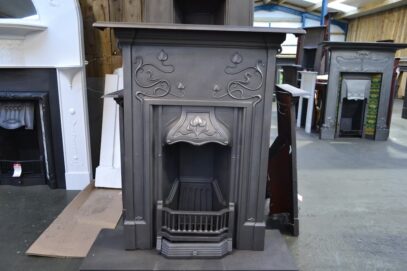 Genuine Art Nouveau Fireplace 4331MC - Oldfireplaces